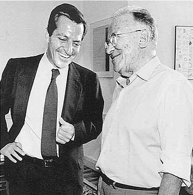 Con Santiago Carrillo